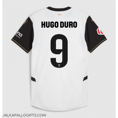 Valencia Hugo Duro #9 Kotipaita 2024-25 Lyhythihainen